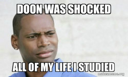 Confused Black Man