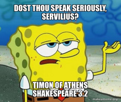 Tough SpongeBob