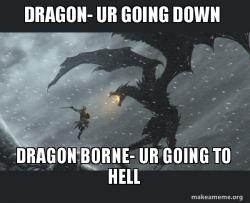 Skyrim Dragon Slaying