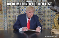 Donald Trump Writing Speech