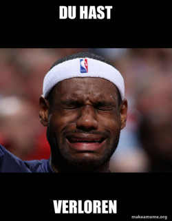 Lebron Crying