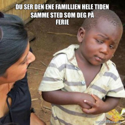 Skeptical Third World Kid