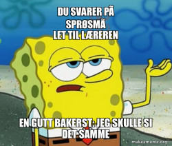 Tough SpongeBob