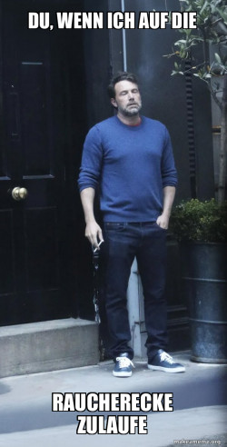 Ben Affleck Smoking