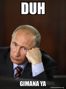 Contemplative Putin