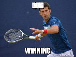 Sudden Clarity Djokovic