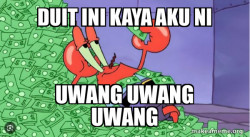 Mr Krabs Money