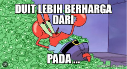 Mr Krabs Money
