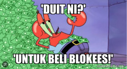 Mr Krabs Money