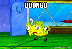 Mocking SpongeBob
