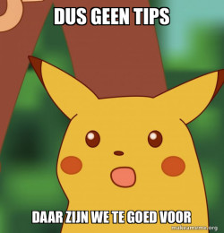 Surprised Pikachu