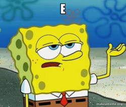 Tough SpongeBob