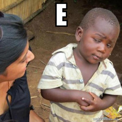 Skeptical Third World Kid
