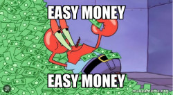 Mr Krabs Money