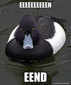 Revenge Duck ( Angry Advice Duck )