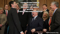 And then we told them