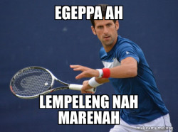 Sudden Clarity Djokovic