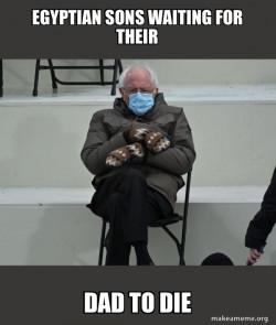 Bernie Sanders at the Inauguration
