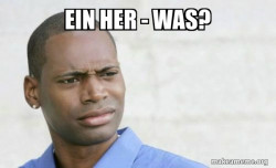 Confused Black Man