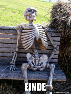 Waiting Skeleton