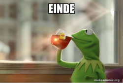 Kermit Drinking Tea