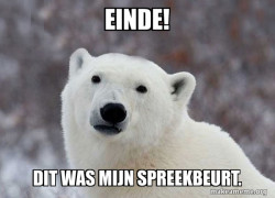 Popular Opinion Polar Bear