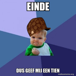 Scumbag Success Kid