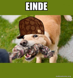 Scumbag dog