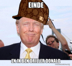 Scumbag Donald Trump