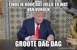Donald Trump Writing Speech