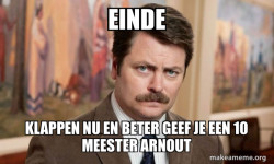 Ron Swanson : I am a Simple Man
