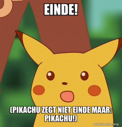 Surprised Pikachu