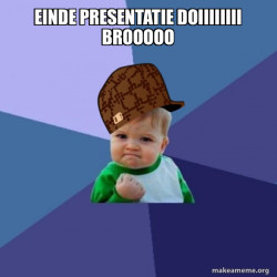 Scumbag Success Kid