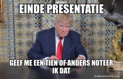 Donald Trump Writing Speech