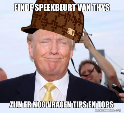 Scumbag Donald Trump