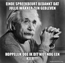 Serious Albert Einstein