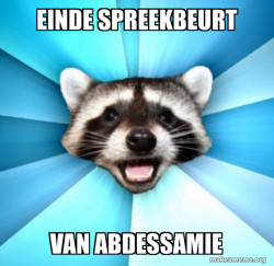 einde spreekbeurt