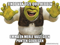 Einde van deze qu
