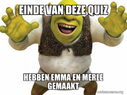 Einde van deze qu