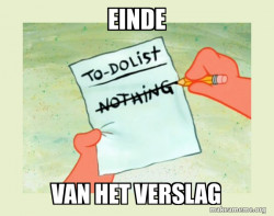 To Do List - Nothing