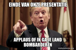 Donald Trump Says