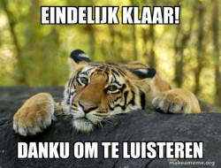 Confession Tiger