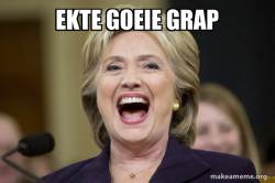 Hillary Clinton Laughs