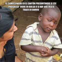 Skeptical Third World Kid