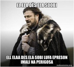 Brace Yourself - Game of Thrones Meme