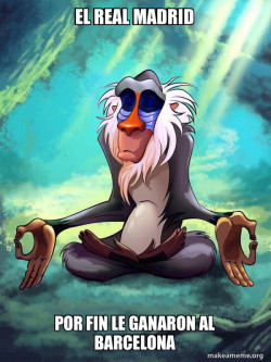 Rafiki Meditating - Lion King