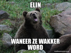 Sarcastic Bear