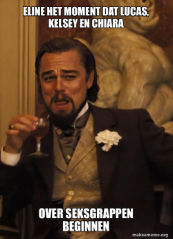 Leonardo DiCaprio Laughing Django
