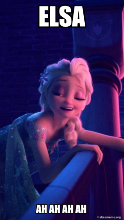 Drunk Elsa