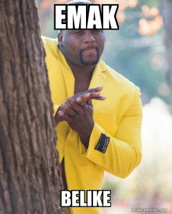 Anthony Adams in Yellow Suit Rubbing Hands